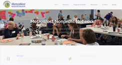 Desktop Screenshot of metrowestnonprofit.org