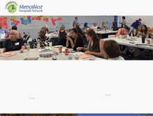 Tablet Screenshot of metrowestnonprofit.org